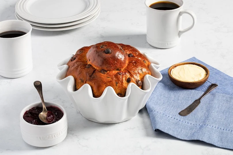 Chocolate Chip Brioche Loaf